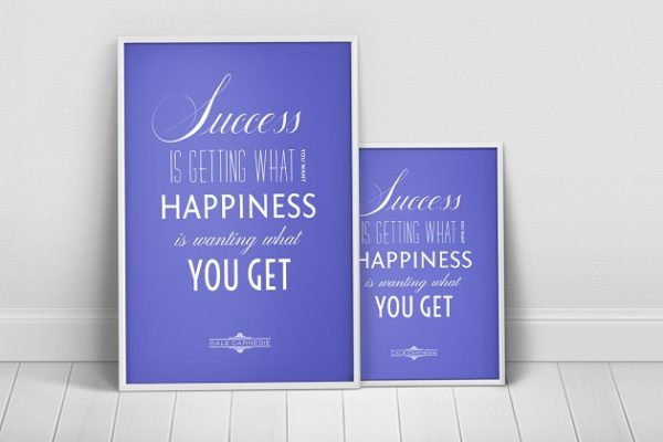 长方形实景海报样机模板 Poster mock-up