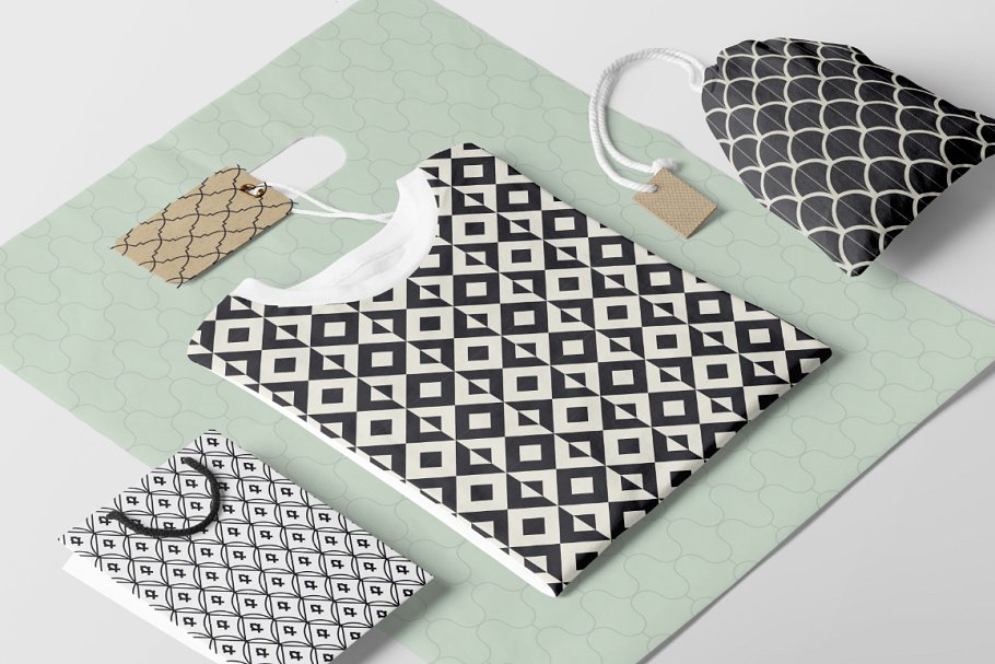 摩洛哥风格图案纹理 Moroccan Style Patterns – 2插图(1)