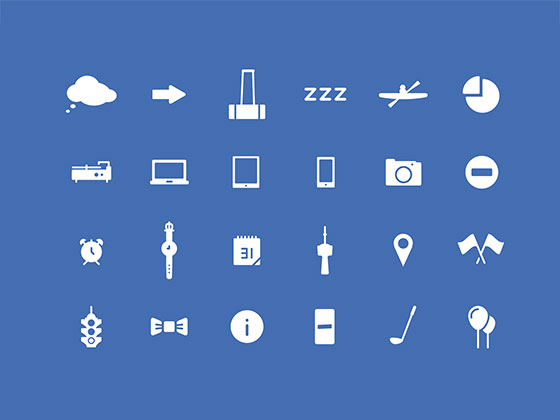 City Icons素材之家精选sketch素材