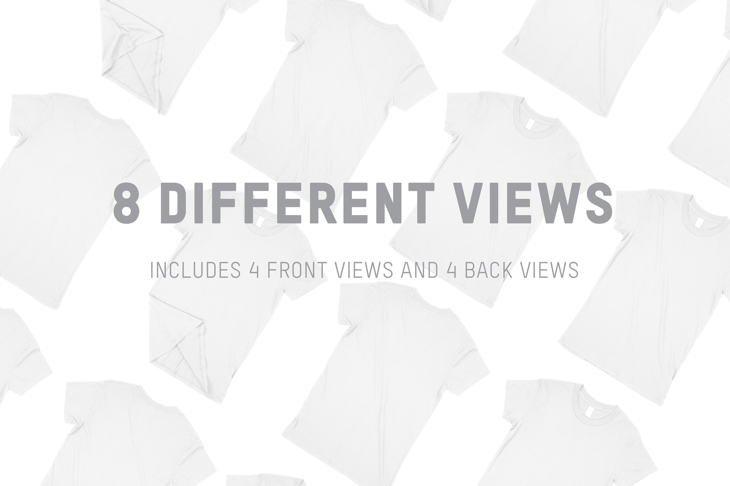 男士夏季T恤服装样机 Alternative 1070 Men’s T-Shirt Mocks插图(5)