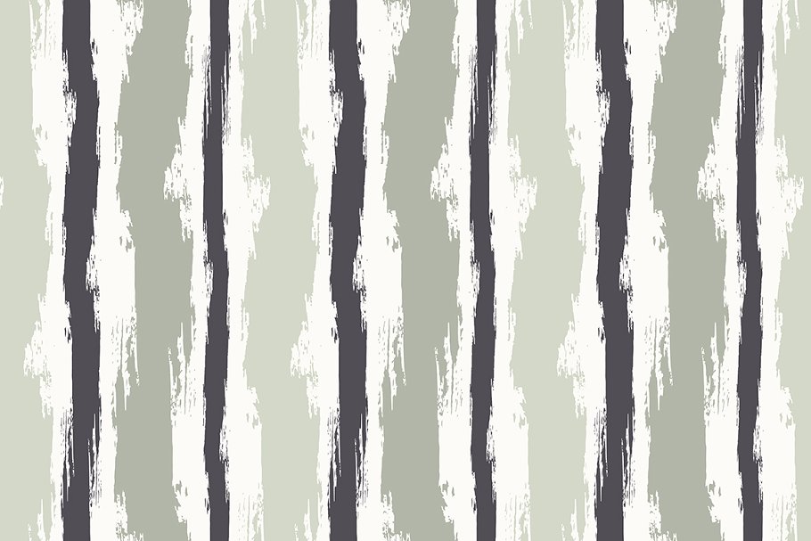 画笔笔刷图案无缝背景纹理v2 Brush Strokes Seamless Set 2插图(3)