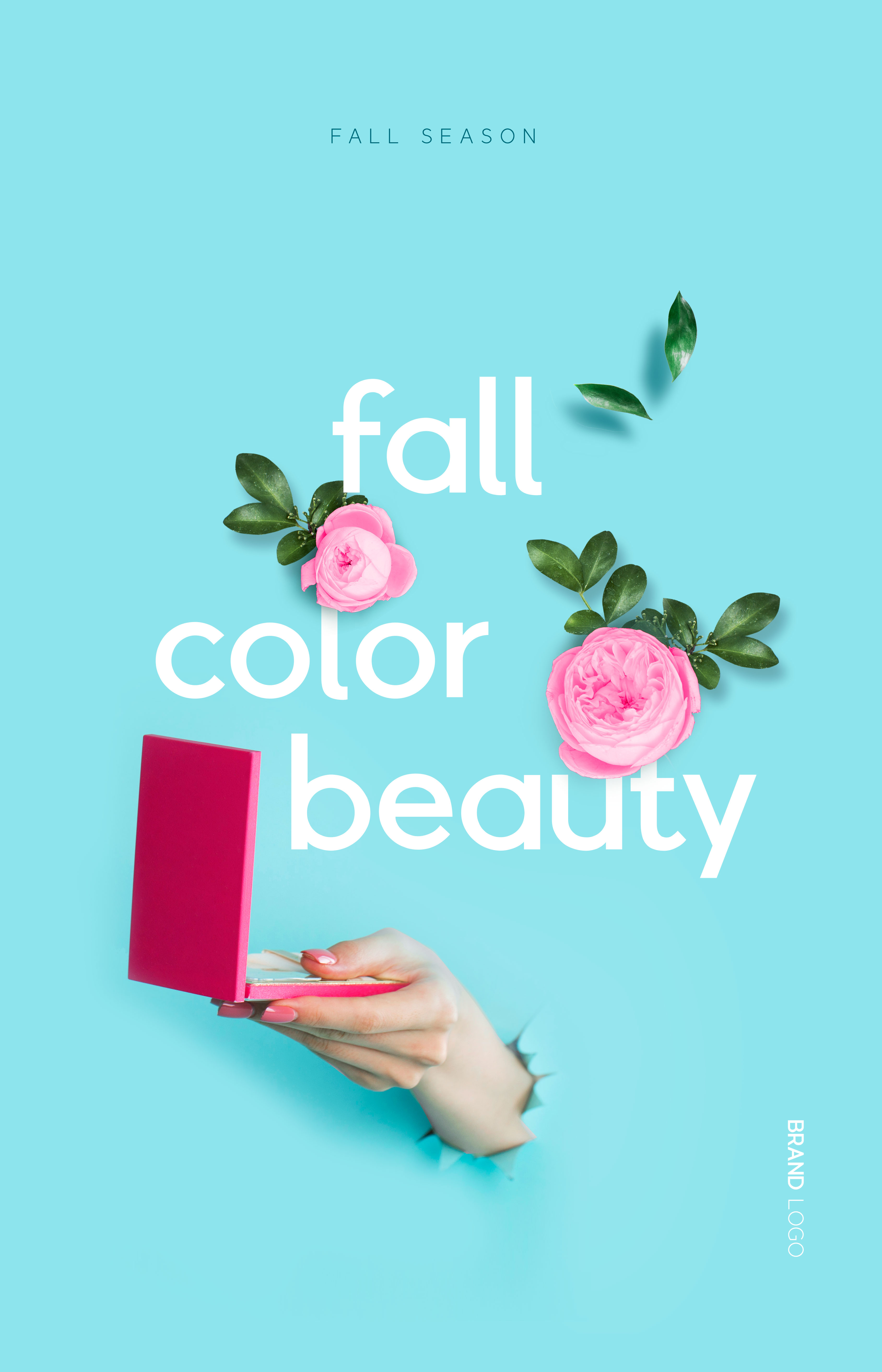 时尚女性主题多用途海报模板插图