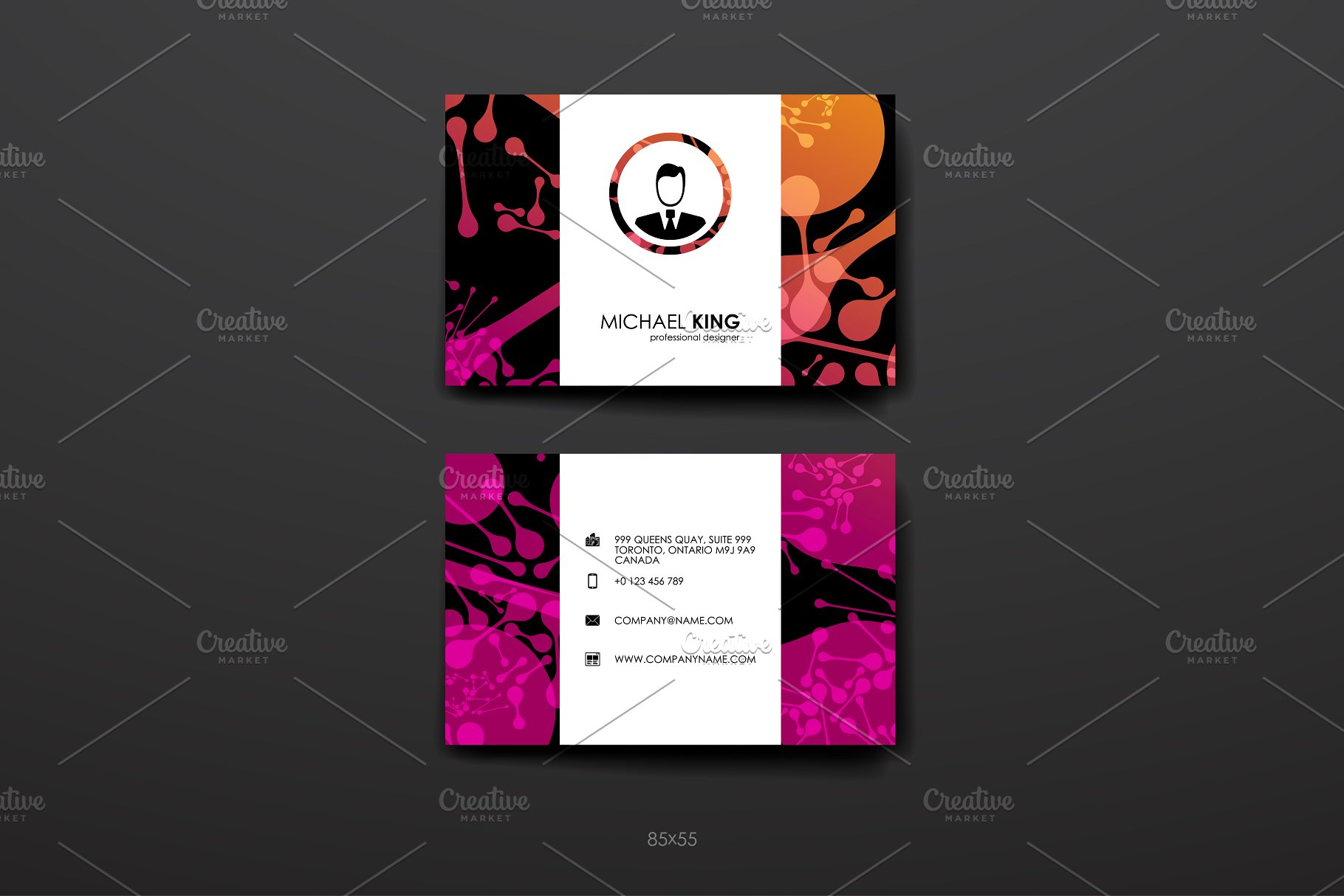 惊艳酷炫的名片模板  Amazing Business Cards Templates插图(1)