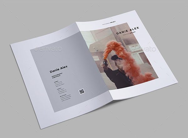 高端简约的大图高端indesign画册模版下载[indd]