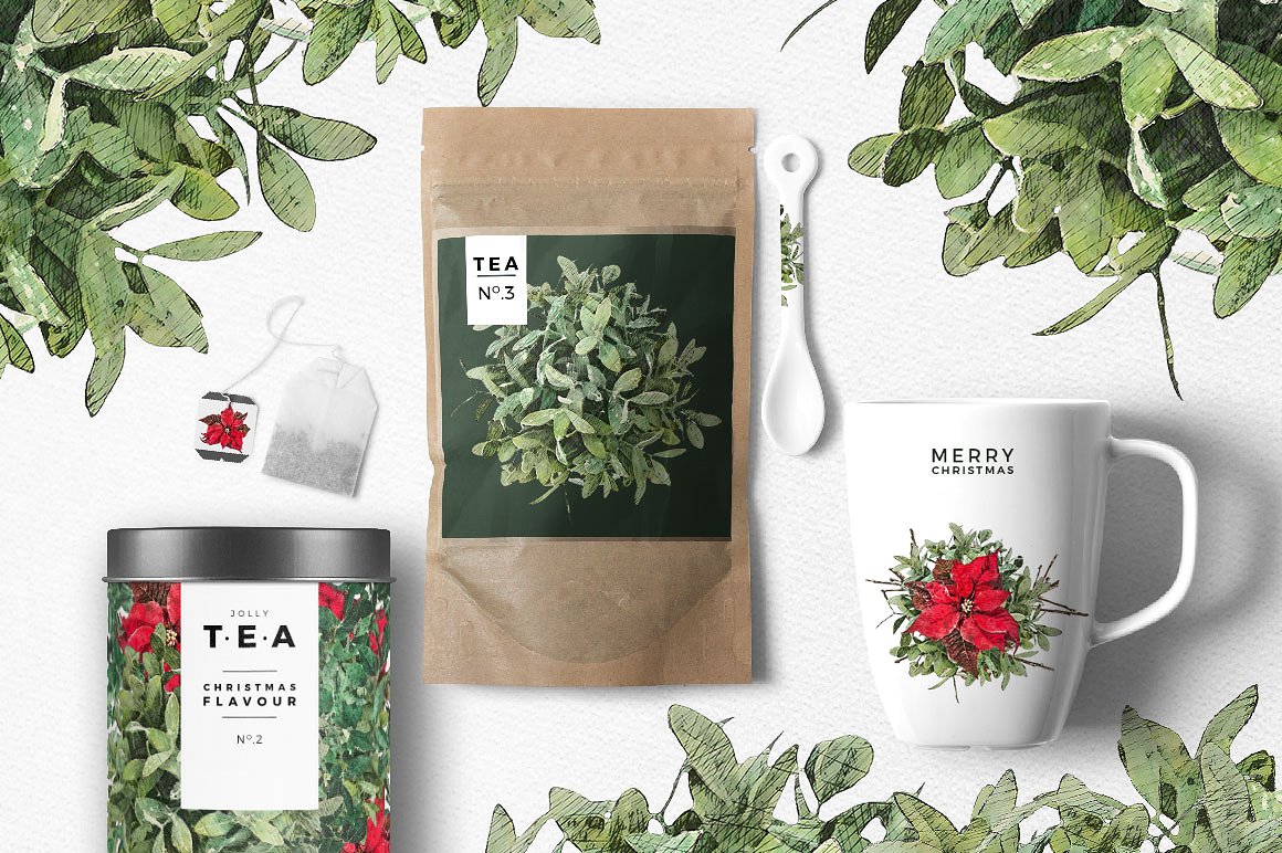 冬季仙境圣诞节新年设计套装 Winter Wonderland Designer Kit插图(11)