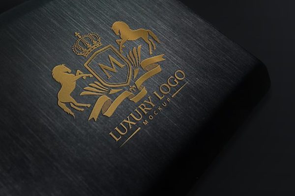 奢华 Logo 标志样机 Luxury Logo Mockup V1