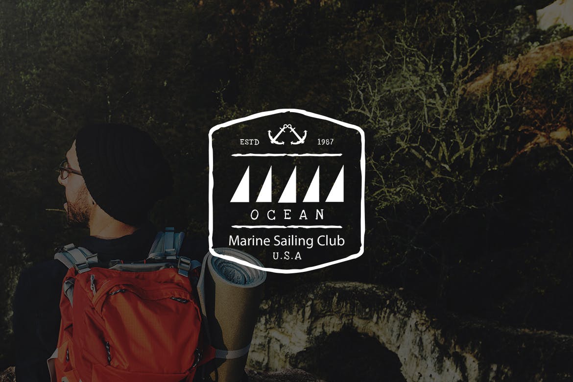 欧美复古设计风格品牌素材库精选LOGO商标模板v33 Vintage Logo & Badge Vol. 33插图(1)