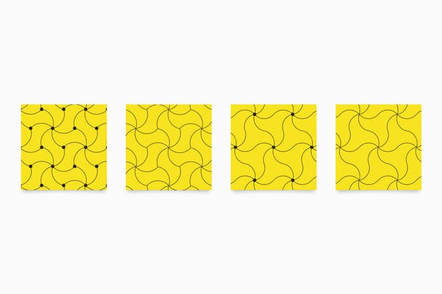 100种风格外观包装设计线条图案纹理 Line Patterns插图(13)