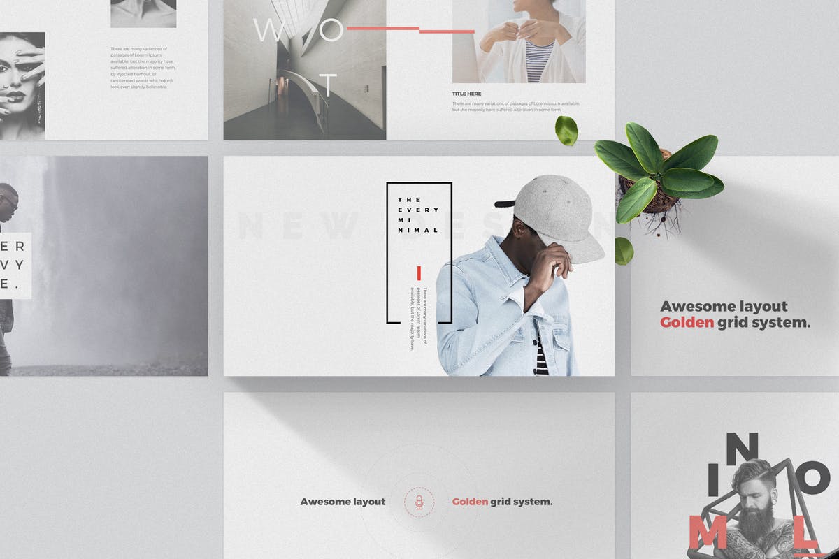 现代高效多用途产品演示PPT幻灯片模板 Every – Powerpoint Template插图