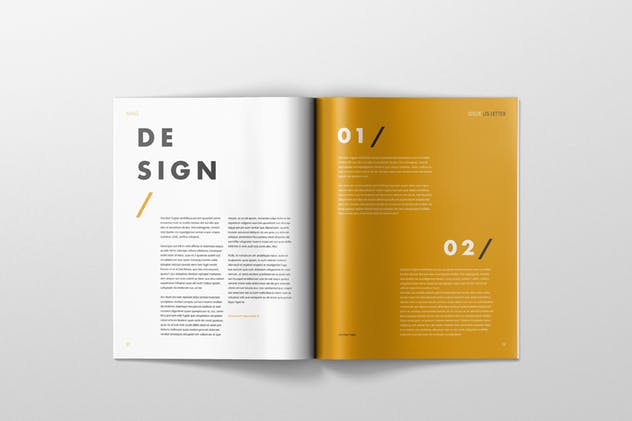 高级时尚杂志样机模板 Magazine Mockup – US Letter 8.5×11 inch插图(3)