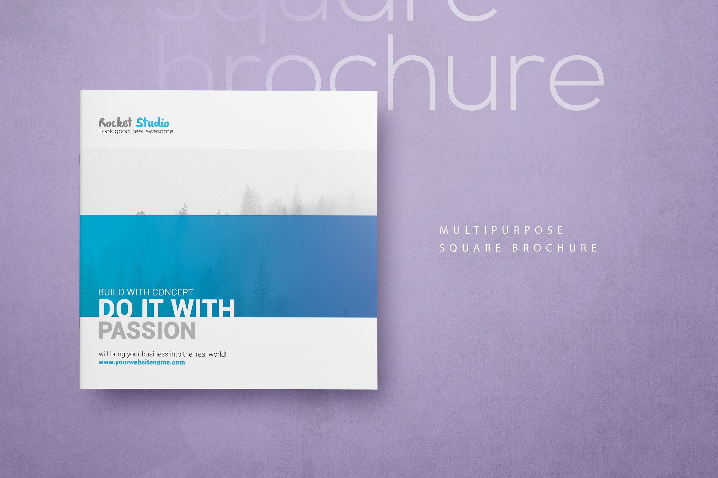 现代简约的多用途广场小册子插图(8)