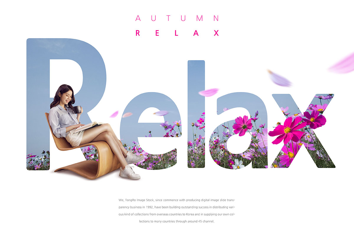 度假旅游休闲生活主题海报素材插图