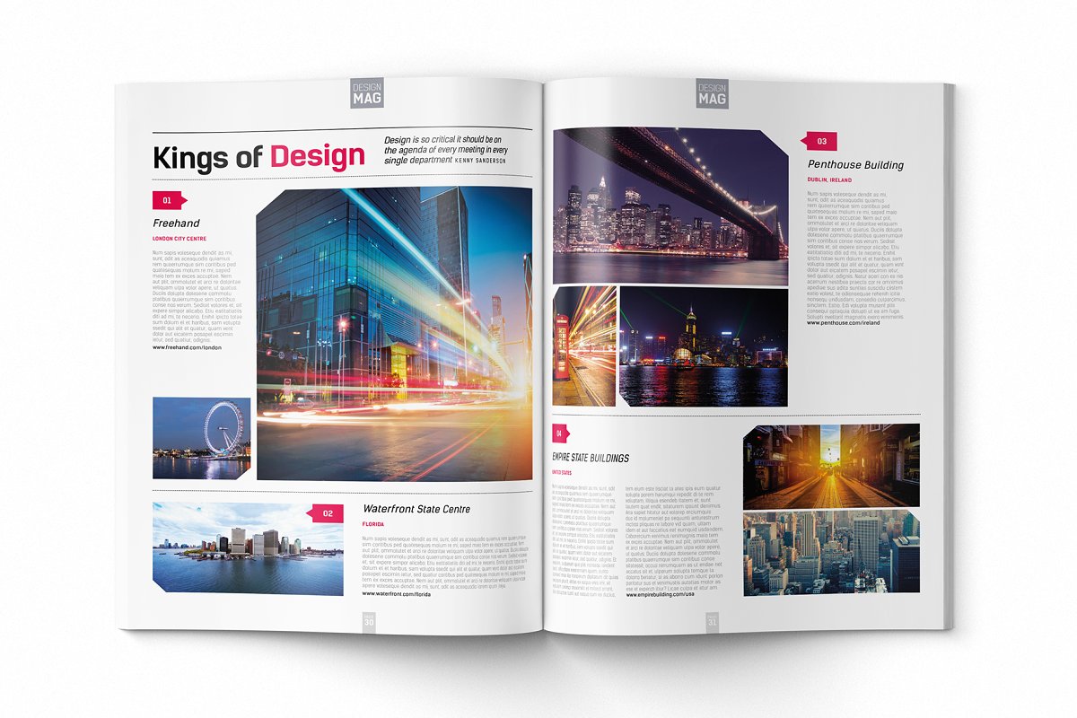 多用途企业时尚高效/时事资讯InDesign杂志模板vol.7插图(7)