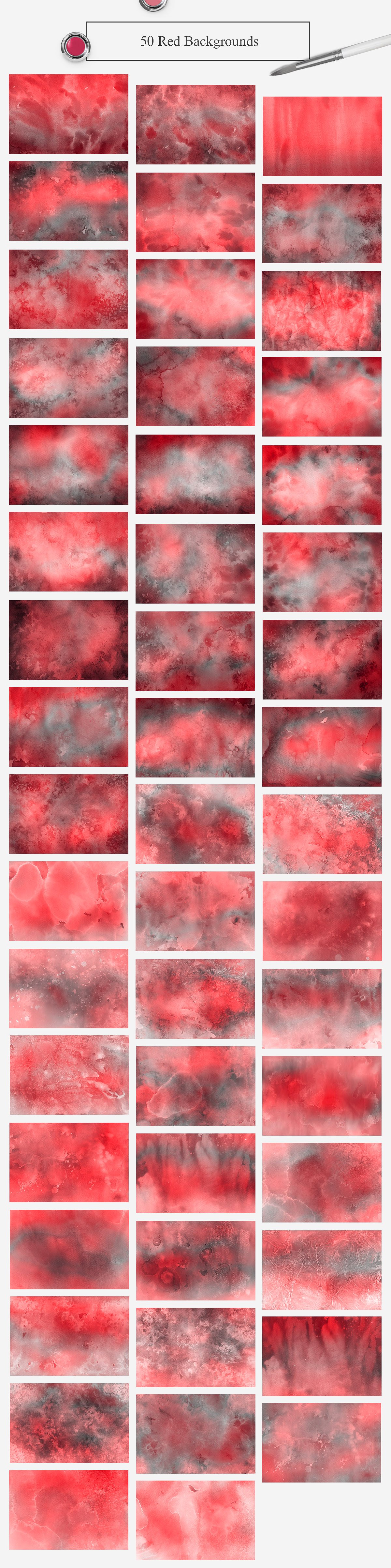 500张水彩纹理背景素材大合集3.32G[jpg]插图(13)