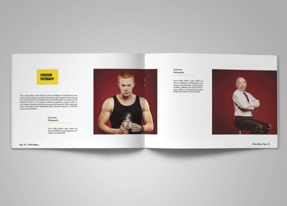 摄影工作室作品集设计模板v6 Lanscape Portfolio Vol. 6插图(5)