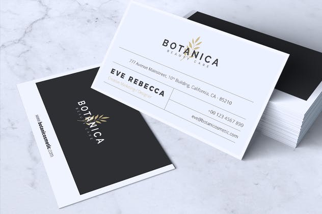 现代极简主义企业名片制作模板v1 Modern Minimalist Business Card Vol. 01插图(7)