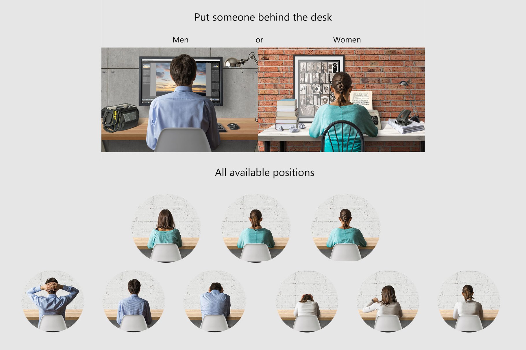 5K高清场景生成模板 SCENE CREATOR 5K Mockup(场景模板、海报、独立元素&背景)插图(4)