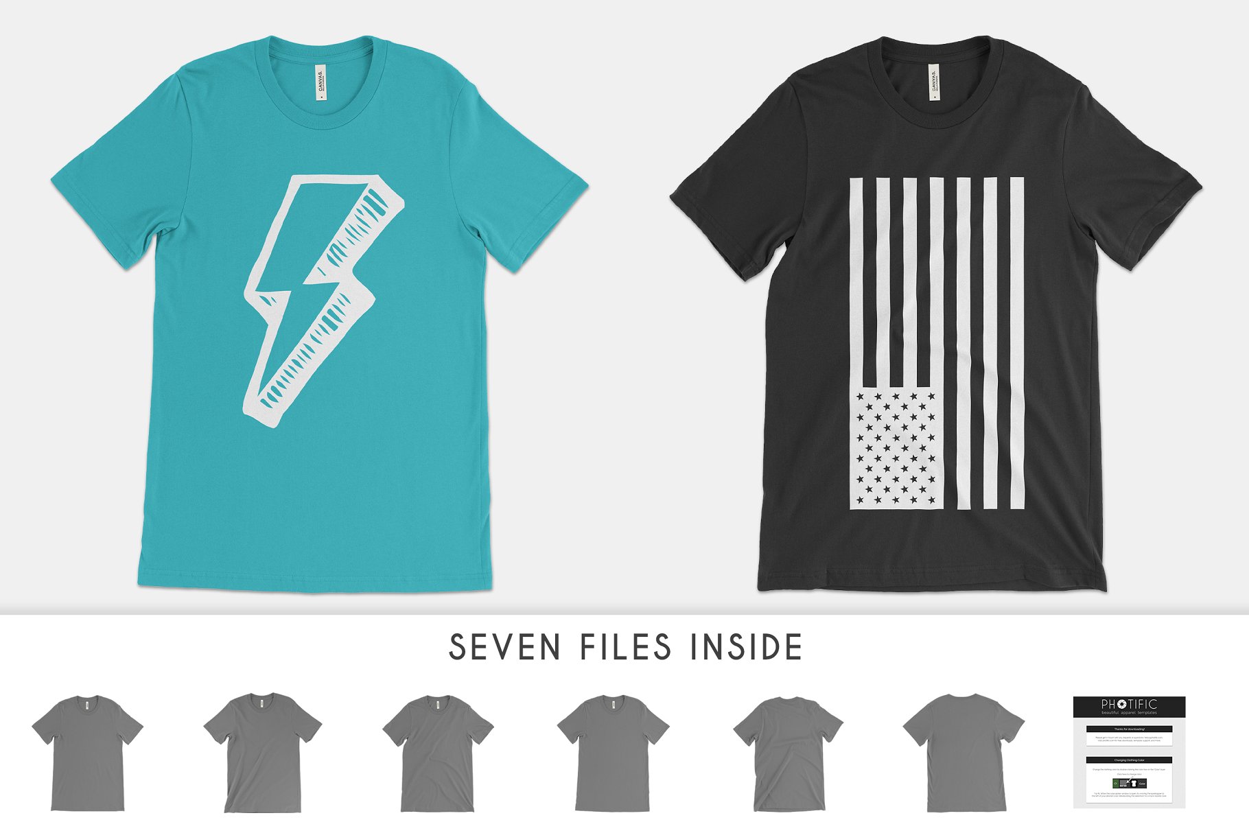 女款长款T恤样机模板 Bella Canvas 3650 Poly-Tee Mockups插图(2)