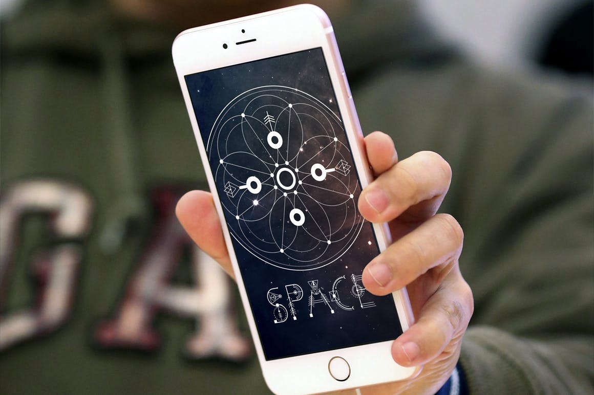 16个占星术曼陀罗神圣符号矢量几何图形素材 16 Sacred symbols插图(5)