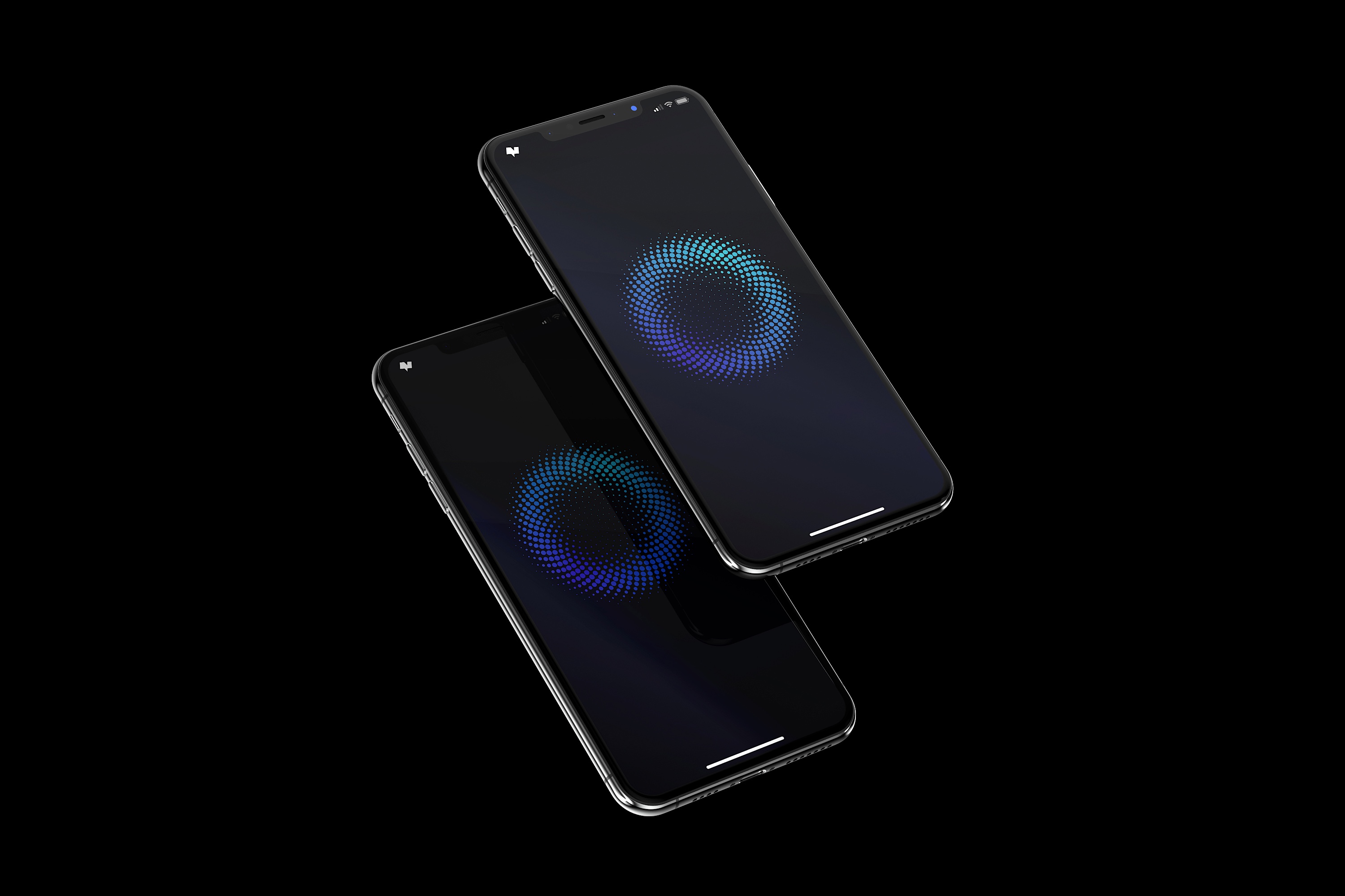 iPhone XS Max智能手机APP应用UI设计效果图样机05 iPhone XS Max Mockup 05插图(3)