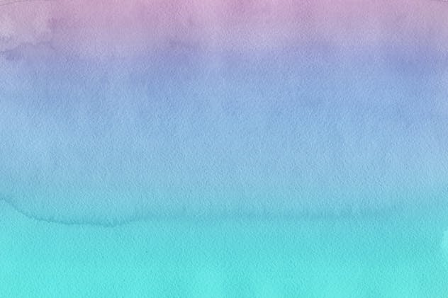 16款手工绘制水彩渐变背景 16 Watercolor Gradient Backgrounds插图(13)