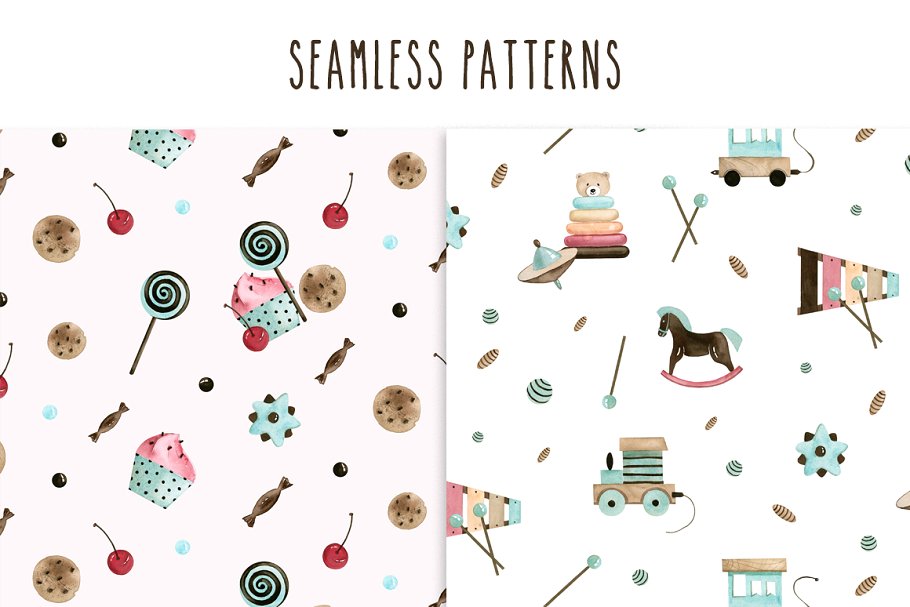 极力推荐：花卉图案纹理集合 Floral Patterns Bundle Vol.2 [3.45GB, 超过120款图案]插图(25)