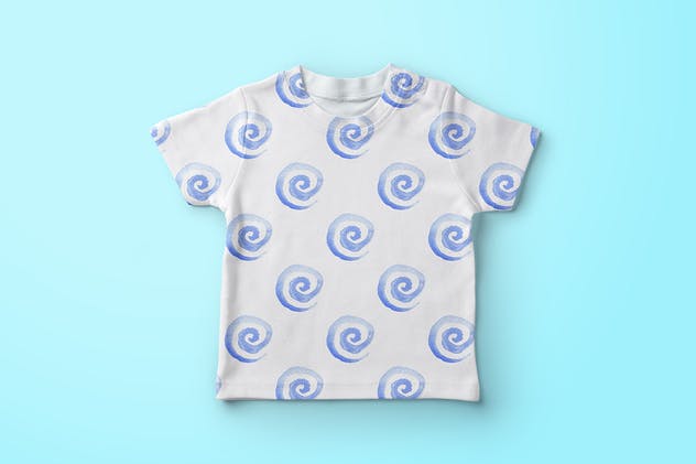 抽象水彩图案背景纹理 Abstract Watercolor Patterns插图(1)