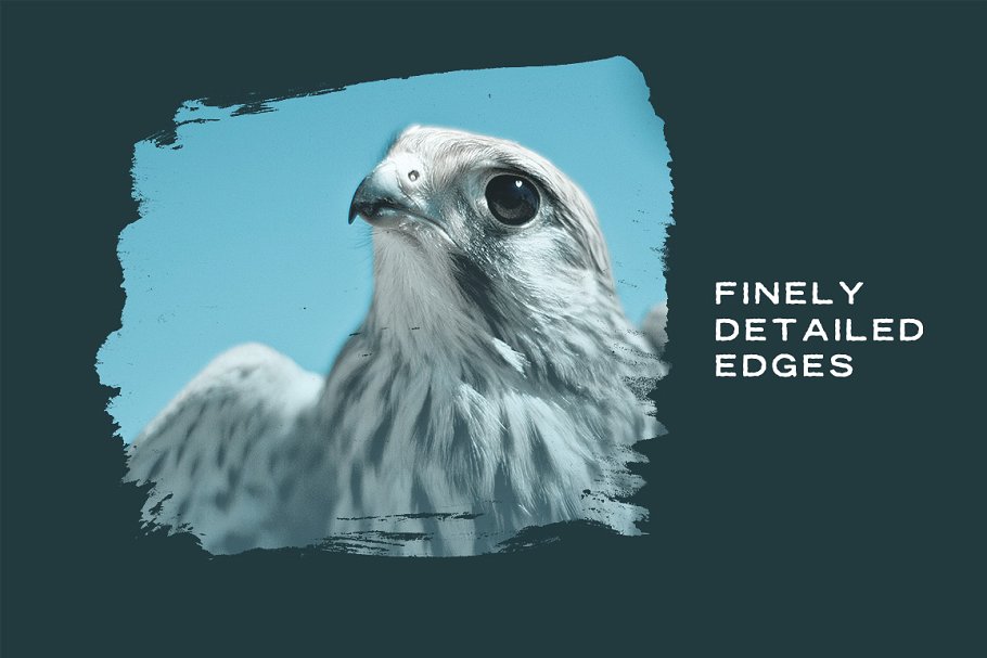 30种手绘图案图形素材 30 Hand Painted Masks插图(2)