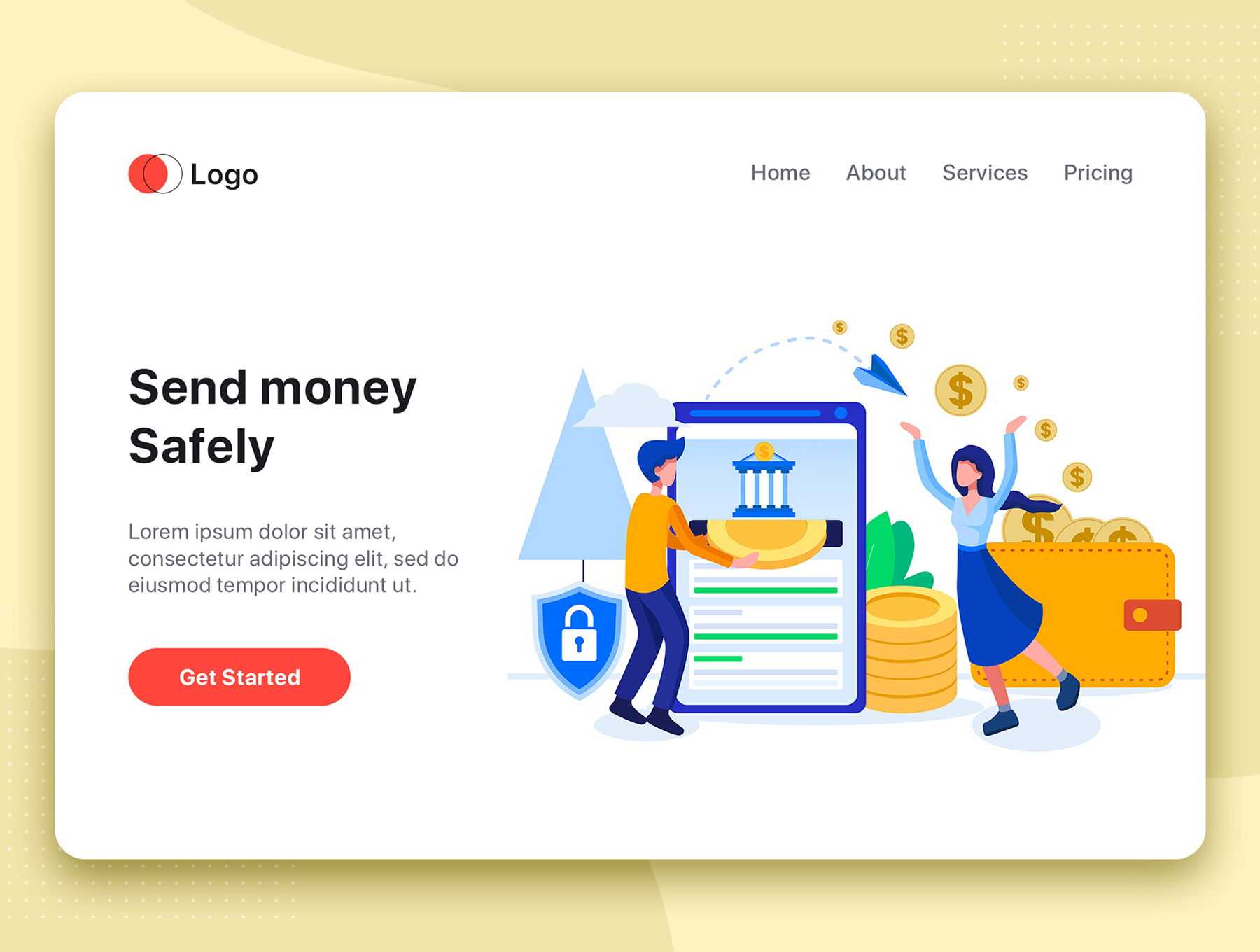 素材库下午茶:10个不同场景的Web矢量插画集插图(4)