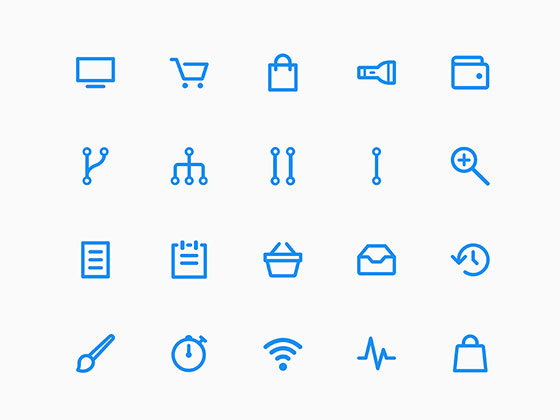 Dripicons V2 图标集素材之家精选sketch素材