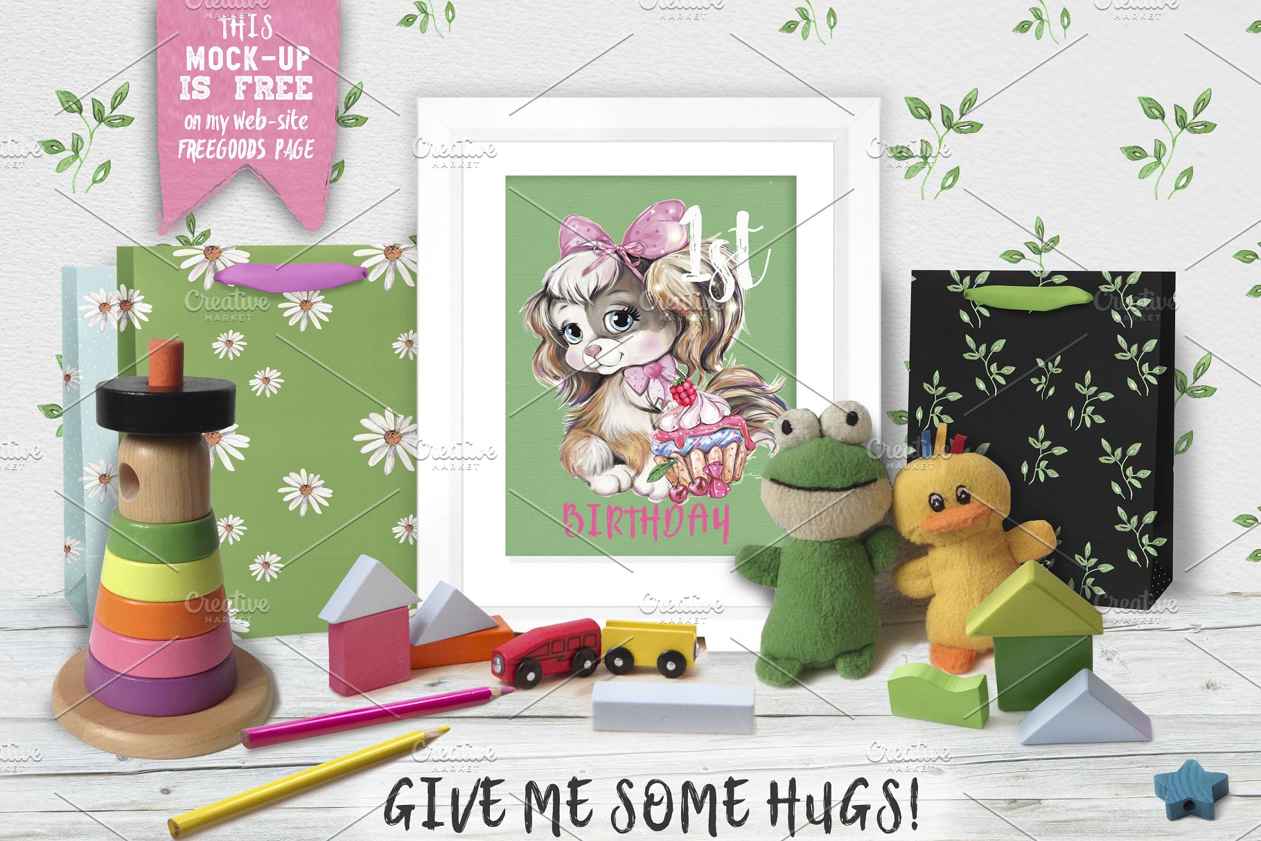 超级可爱儿童主题设计素材合集[2.24GB] FAIRY-TALE LAND插图(26)