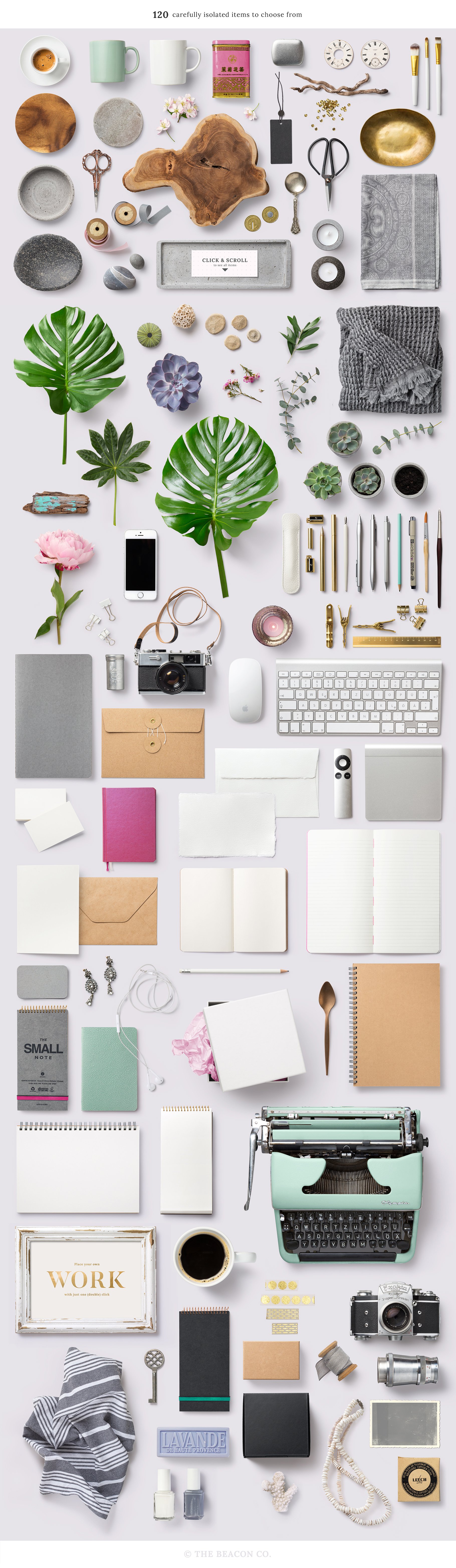 120+优雅女性化场景Mockups打包下载 3.2G [psd,jpg]插图(1)