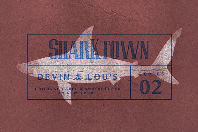 复古半色调凸版纹理效果PSD模板 Vintage Letterpress Texture Effects插图(3)