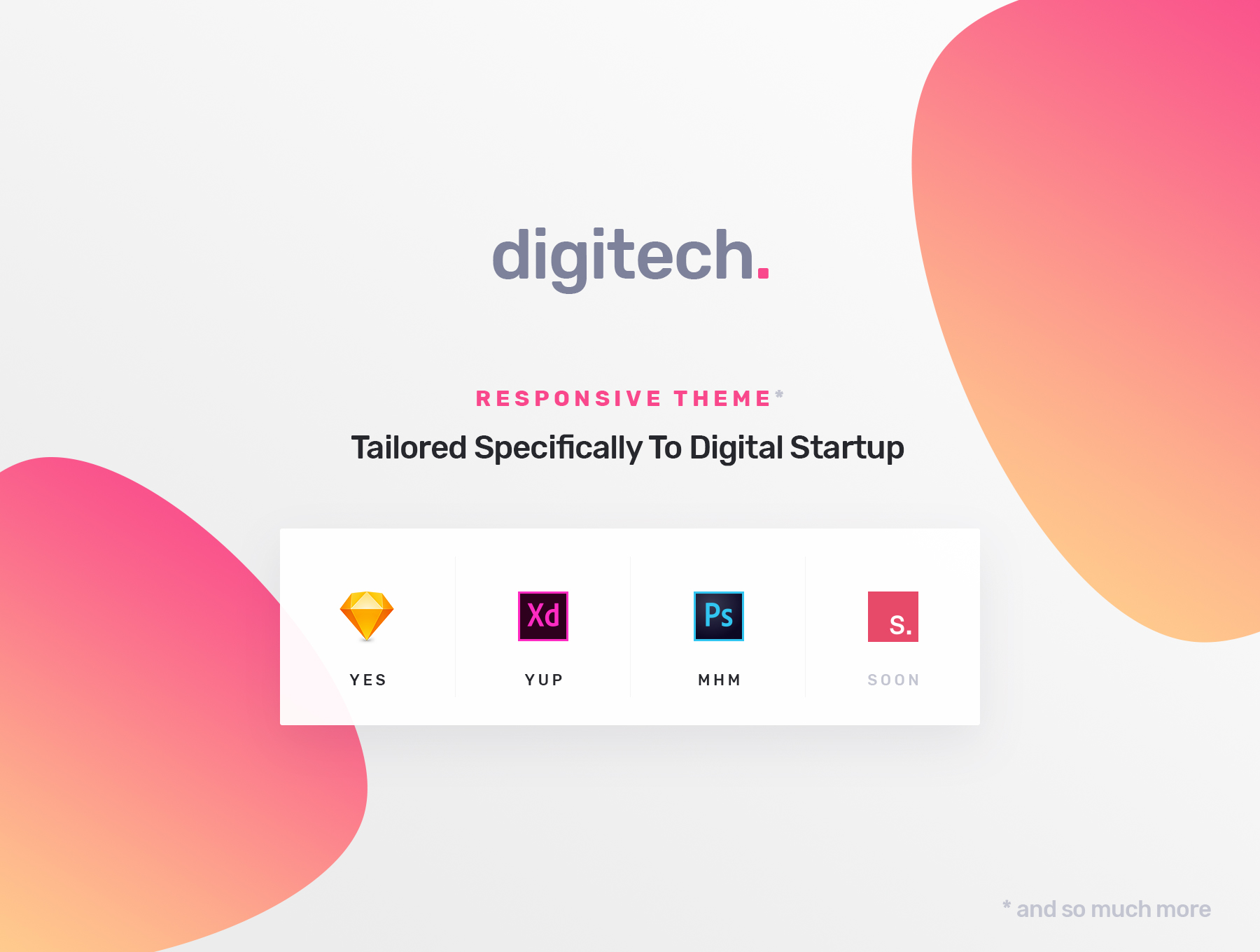 素材库下午茶：时尚品牌响应式email邮件平台网页设计模板下载[Sketch,XD,PSD]插图