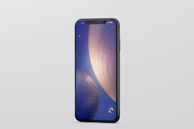 高品质的iPhone XS Max智能手机样机模板 Phone XS Max Mockup插图(11)