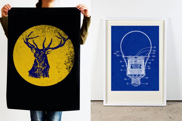 30个复古怀旧风格纹理素材包 Vintage Textures Pack插图(10)