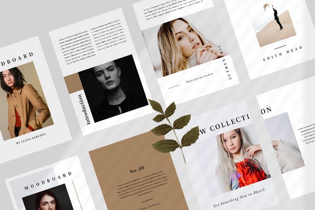 2019-2020时尚服饰杂志设计模板 Nestava – Fashion Magazine Template插图(3)