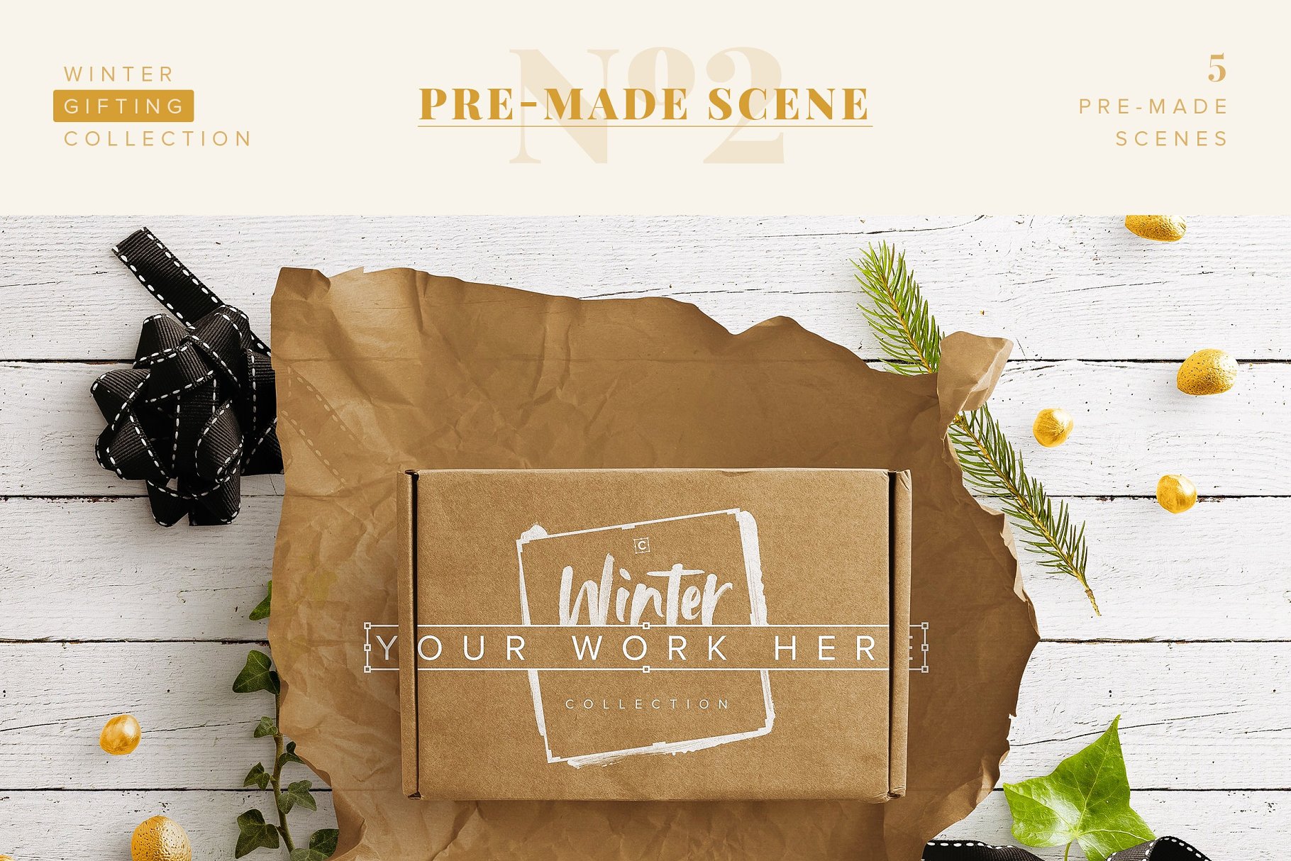 冬日节日礼品主题设计物料素材合集[3.15G] Winter Gifting Collection – CS插图(3)