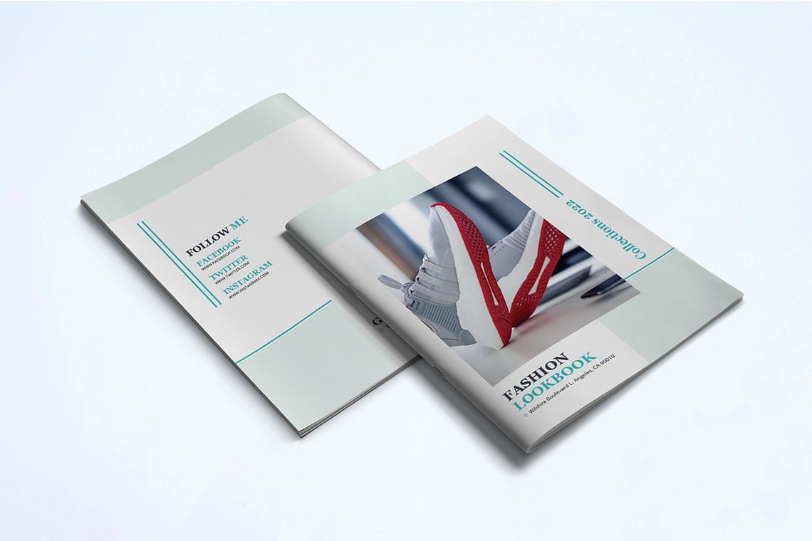 时尚服饰品牌产品目录素材库精选Lookbook设计模板 Lookbook Template插图(13)