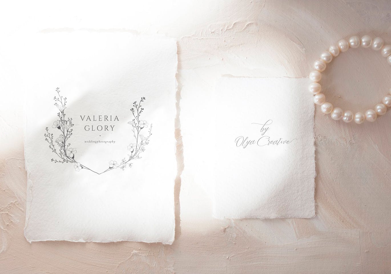 高端女性饰品品牌设计素材套装 Pre-made Logo ~ Branding Kit插图(4)