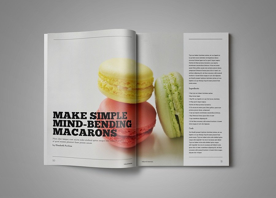 30页时尚多用途的Indesign杂志模板下载[indd]插图(11)