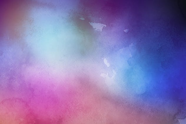 渐变水彩艺术纸张背景素材 Watercolor Paper Backgrounds插图(3)