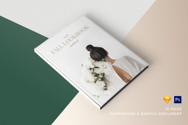 时尚产品样板书模板 Product Fashion Lookbook Template