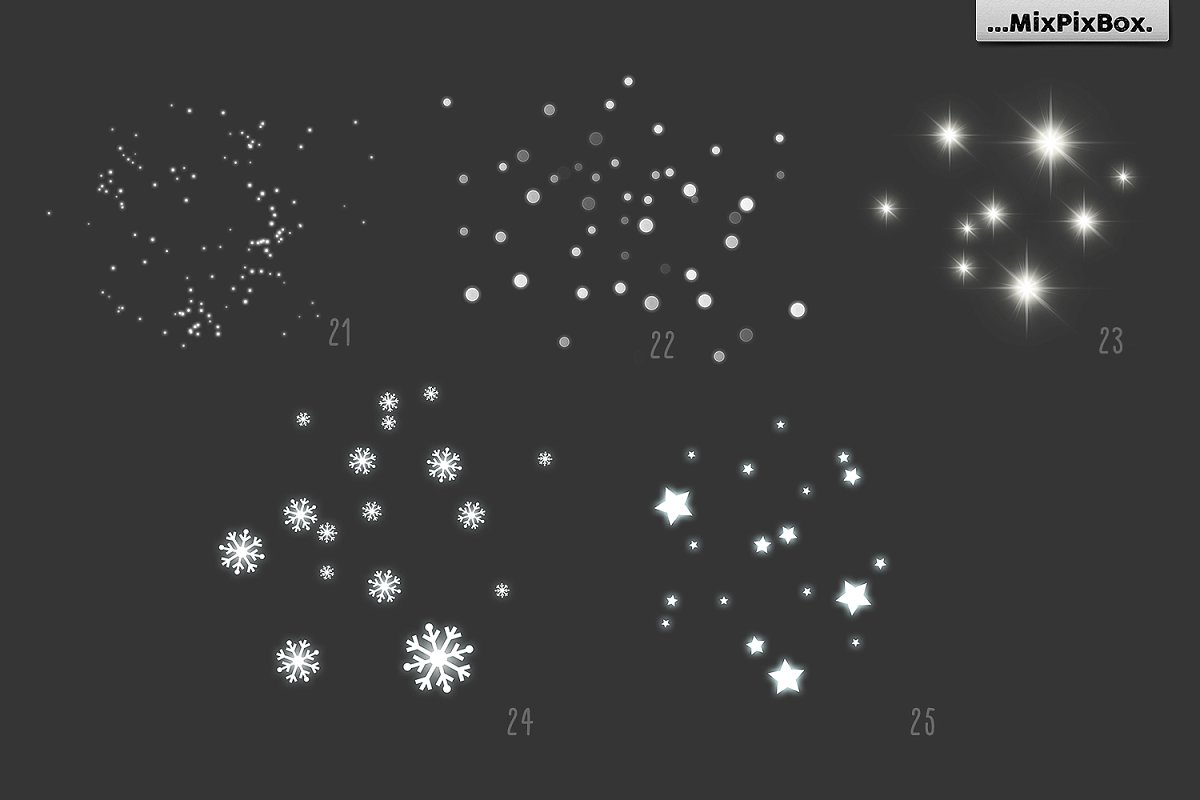 魔法书灯照片叠层背景插图(4)