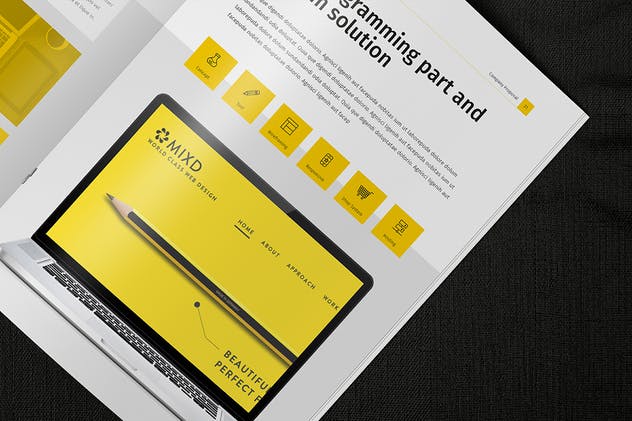 A4规格高端杂志样机模板 A4 Magazine Mock-up插图(8)