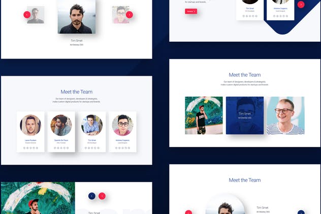 创意互联网产品网站设计UI套件UI模板[Sketch,XD&PSD] Today Web UI Kit插图(5)