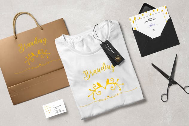 黄金金色设计装饰图案纹理素材 Golden Elements + 20 Patterns插图(3)