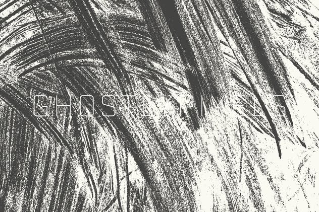 彩绘波纹背景纹理系列素材 Painted Wave Textures插图(4)