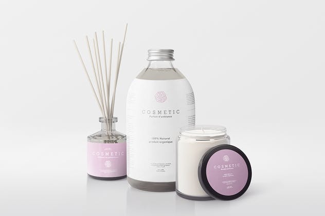 天然化妆品包装外观样机模板 Natural Cosmetic Packaging Mock-Ups Vol.2插图(6)