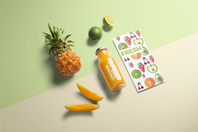 西餐厅厨房美食场景样机 Kitchen Ready Mockup Vol. 5插图(3)